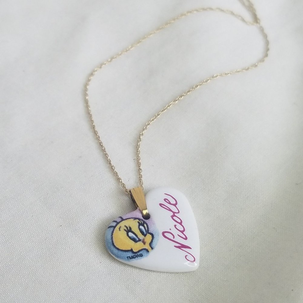 Custom Tweety Necklace